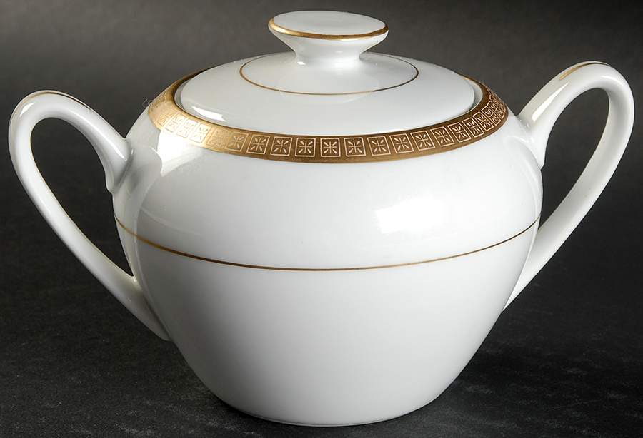 2303R Sugar Bowl & Lid by Regency (Japan)-1