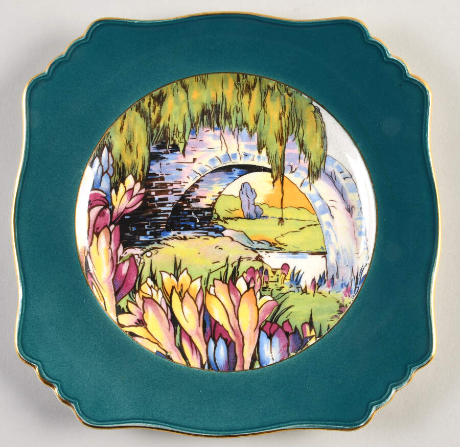 RWI215 Square Salad Plate by Royal Winton-1