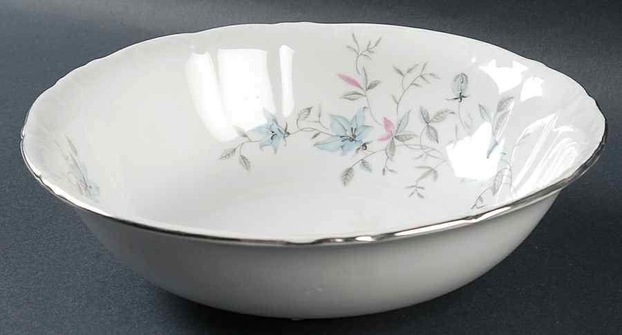 Fantasy (Rim, Scalloped) 9" Round Vegetable Bowl by Royal Karlsbad-1