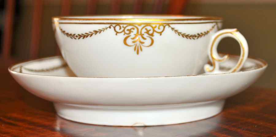 85 Flat Cup & Saucer Set by Royal Copenhagen-1