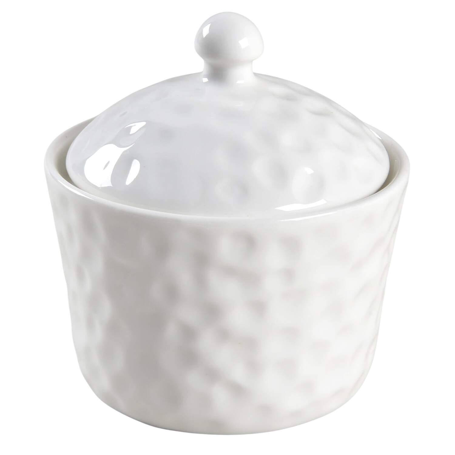 Vanilla Marble Sugar Bowl & Lid by Red Vanilla-1