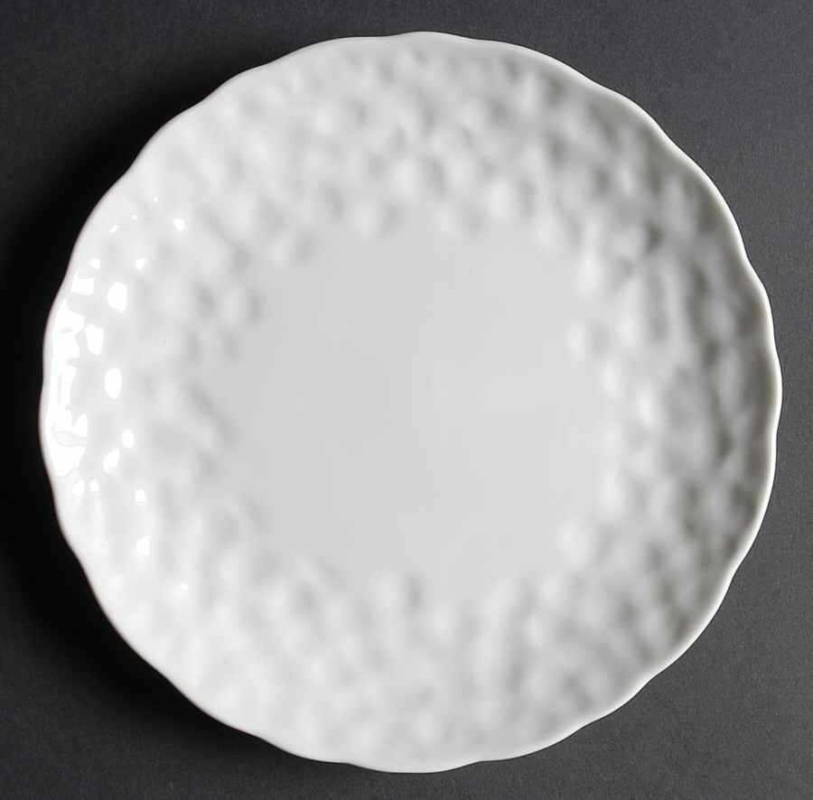 Vanilla Marble Salad Plate by Red Vanilla-1