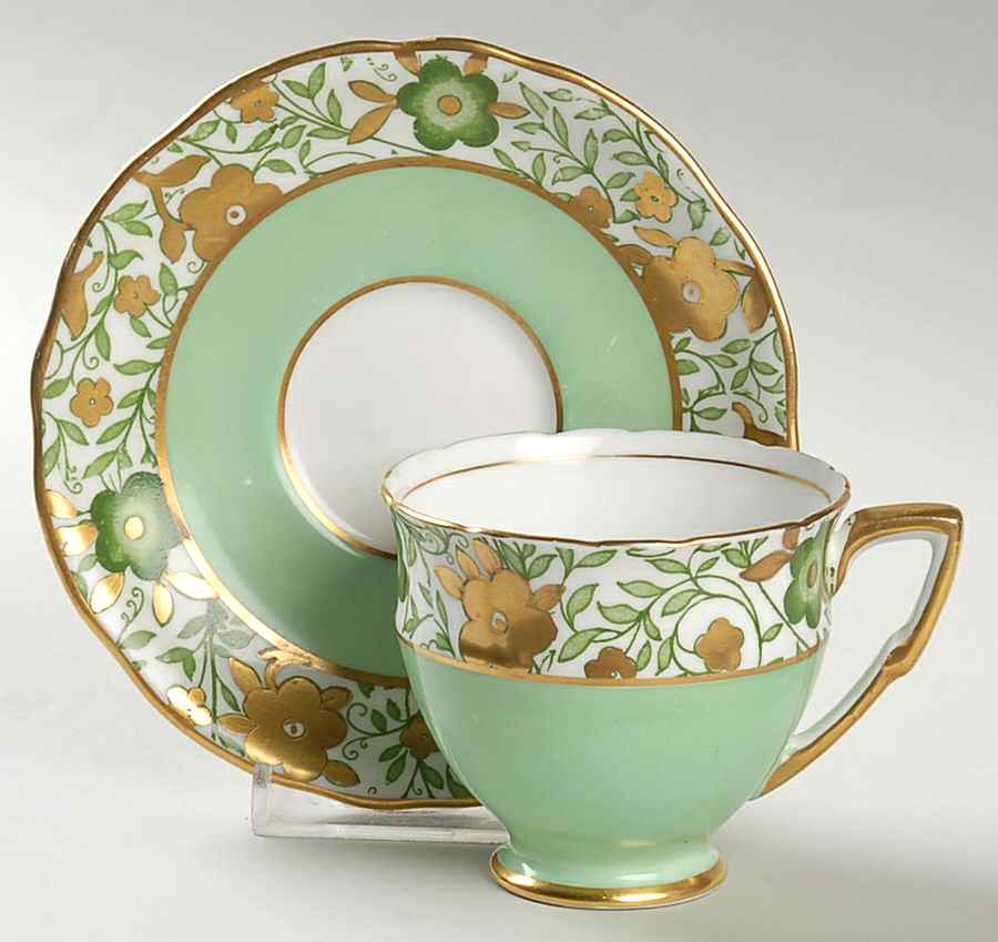6885 Footed Cup & Saucer Set by Royal Stafford-1