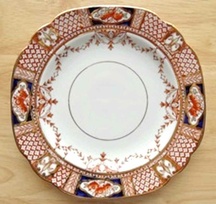 3872A Dessert/Pie Plate by Rosina-Queens-1