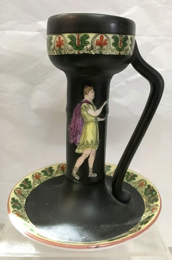 Corinthian Ware 5" Candlestick by Royal Bayreuth-1