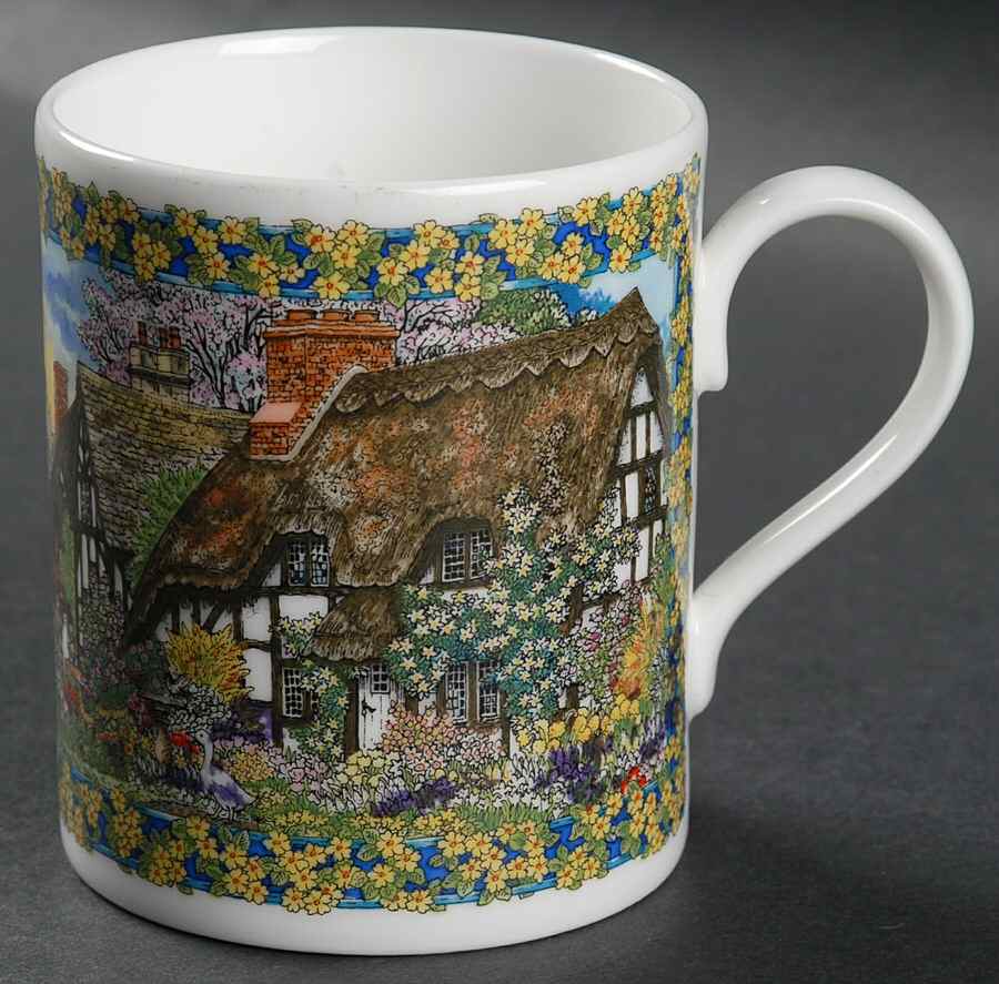 Country Villages Mug by Royal Worcester-1