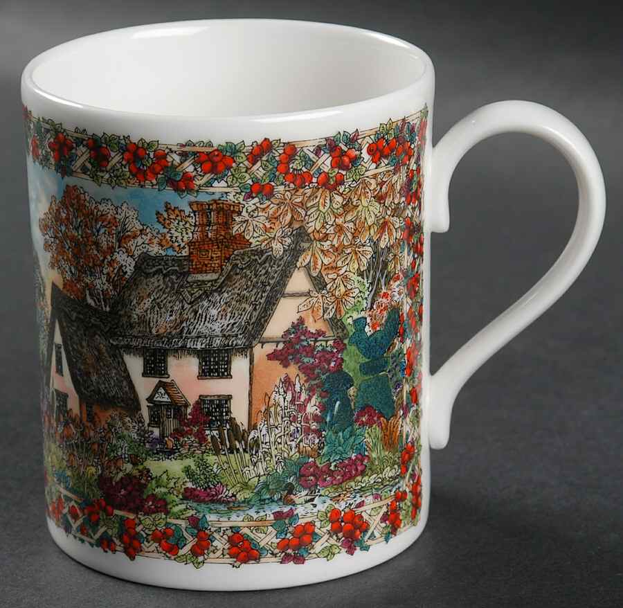 Country Villages Mug by Royal Worcester-1