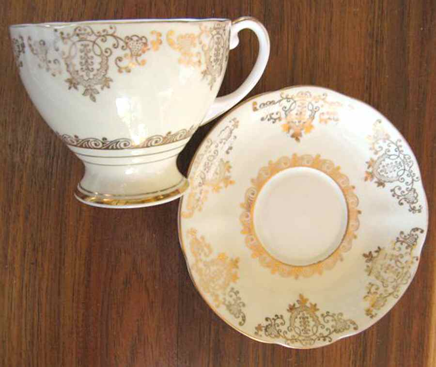 RSD63 Footed Cup & Saucer Set by Royal Standard-1