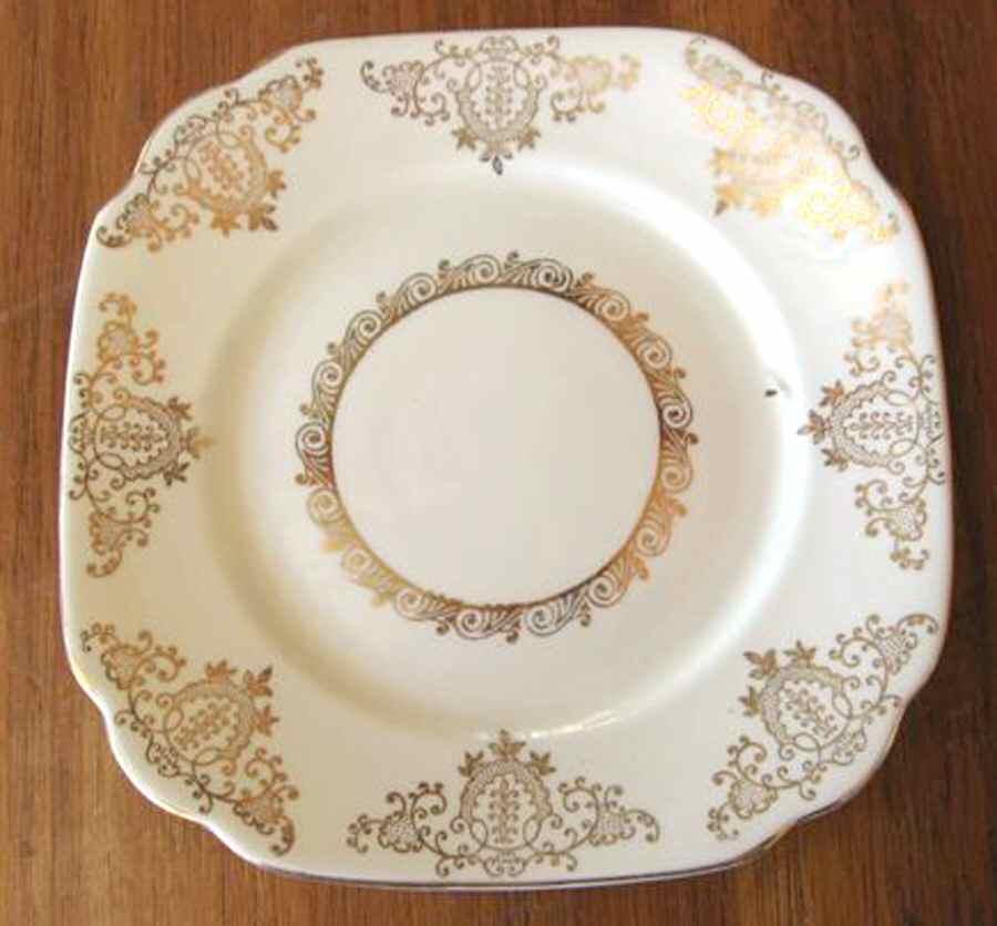 RSD63 Square Bread & Butter Plate by Royal Standard-1