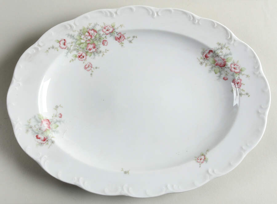 R2147 12" Oval Serving Platter by Rosenthal - Continental-1