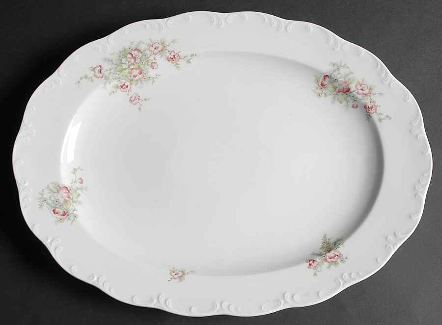 R2147 15" Oval Serving Platter by Rosenthal - Continental-1