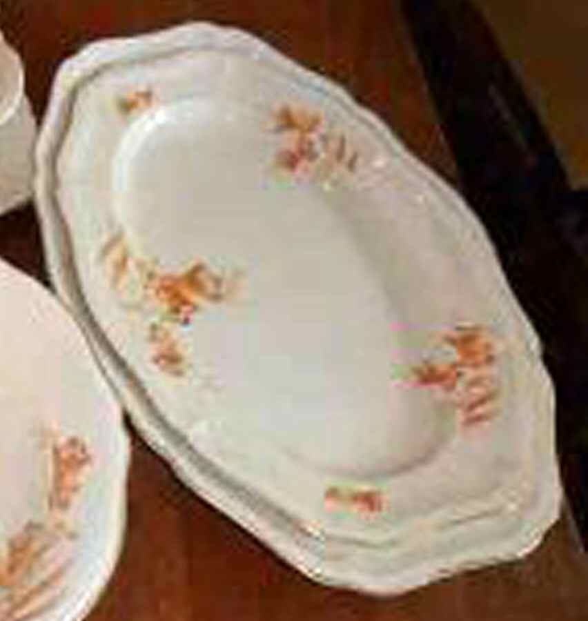R2150 13" Oval Serving Platter by Rosenthal - Continental-1