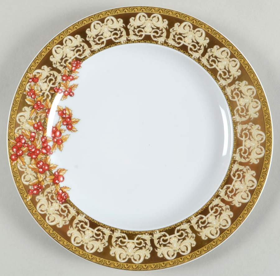 Christmas in Your Heart Salad Plate by Rosenthal - Continental-1