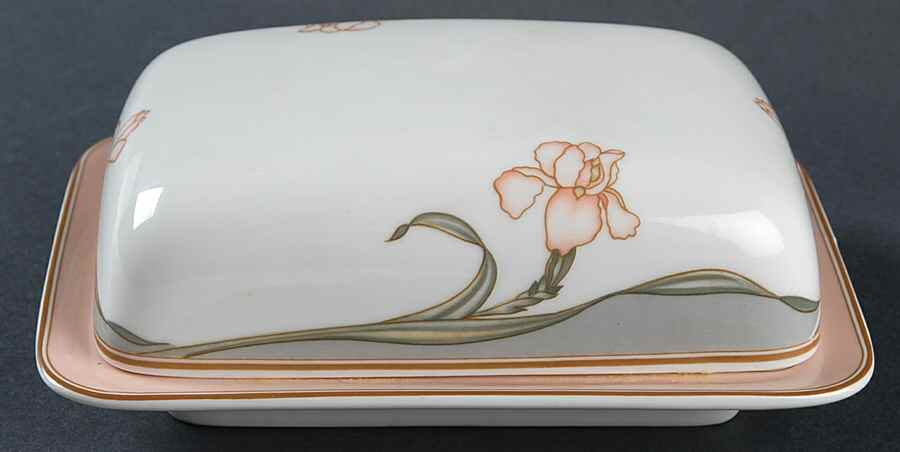 Solitaire Rectangular Covered Butter by Royal Tettau-1