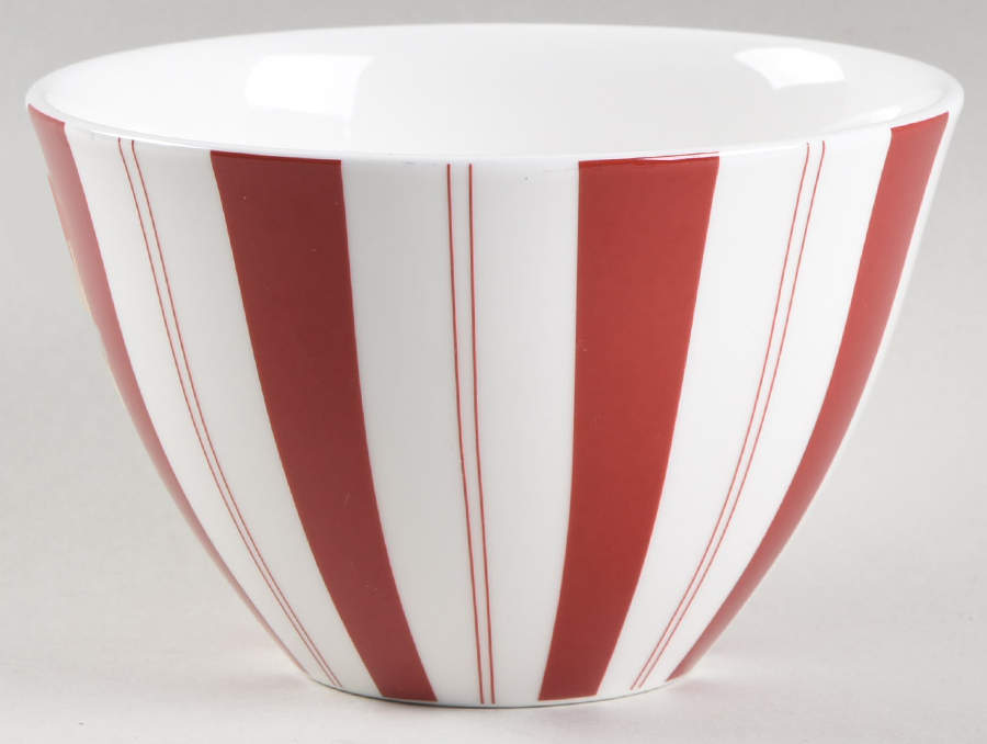 Tuxedo Rouge Soup/Cereal Bowl by Red Vanilla-1