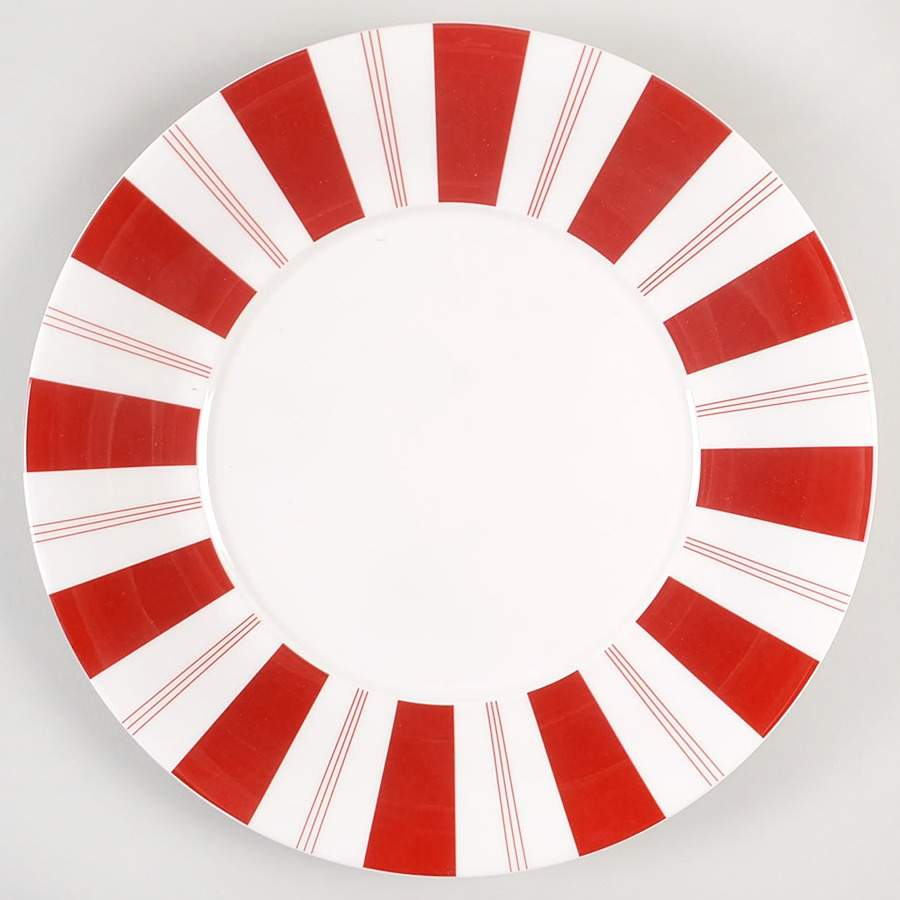 Tuxedo Rouge 12" Chop Plate (Round Platter) by Red Vanilla-1