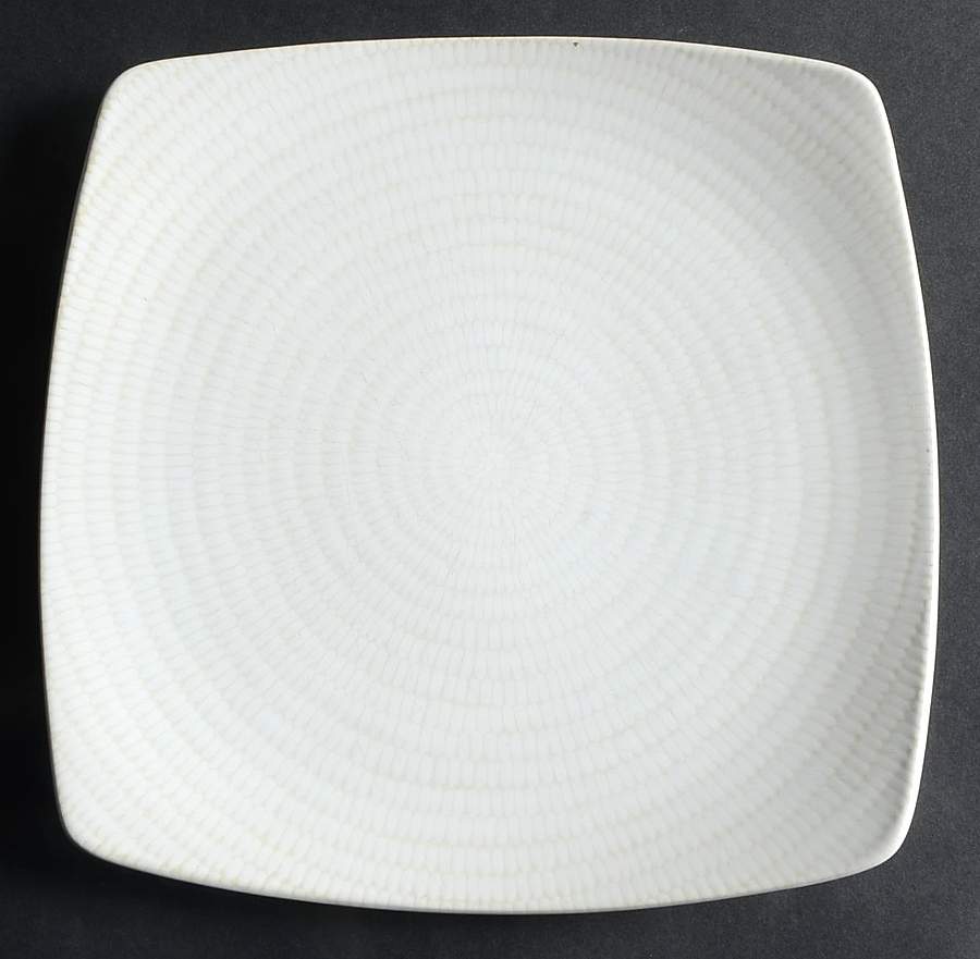 Vanilla White Rice Dinner Plate by Red Vanilla-1