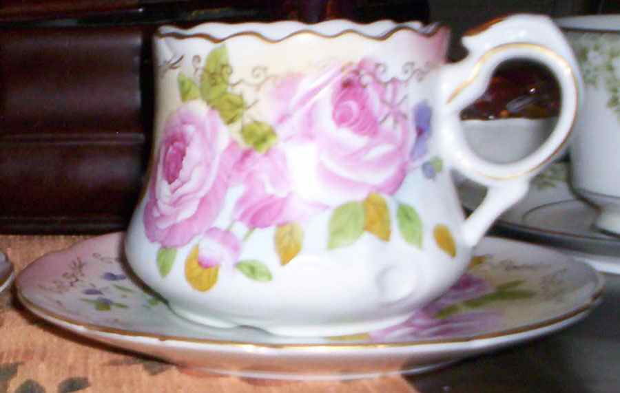 RPU36 Flat Cup & Saucer Set by RS Prussia-1