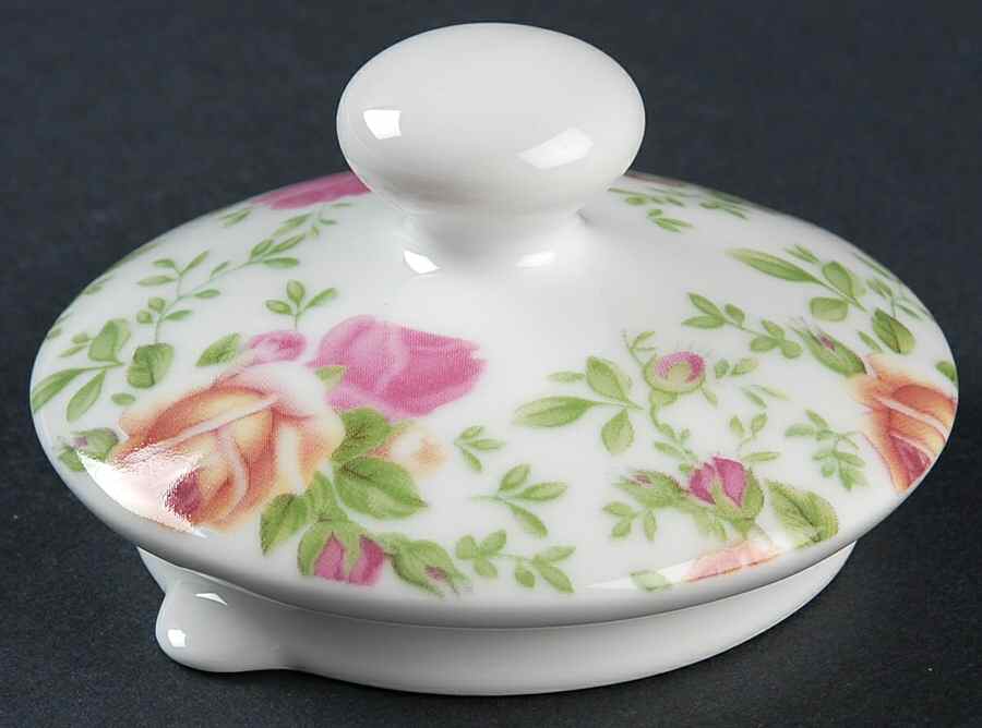 Country Rose Chintz Lid for Teapot by Royal Albert-1