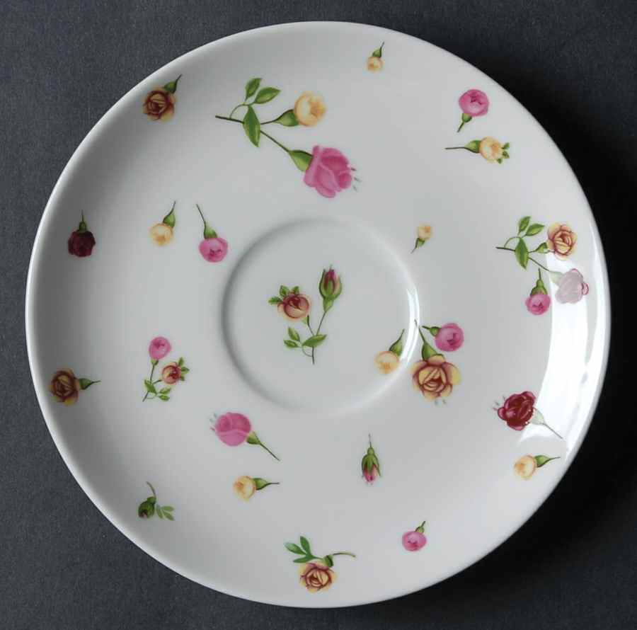 Country Rose Buds Saucer by Royal Albert-1