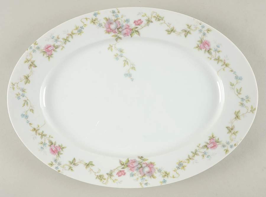 R1931 14" Oval Serving Platter by Rosenthal - Continental-1