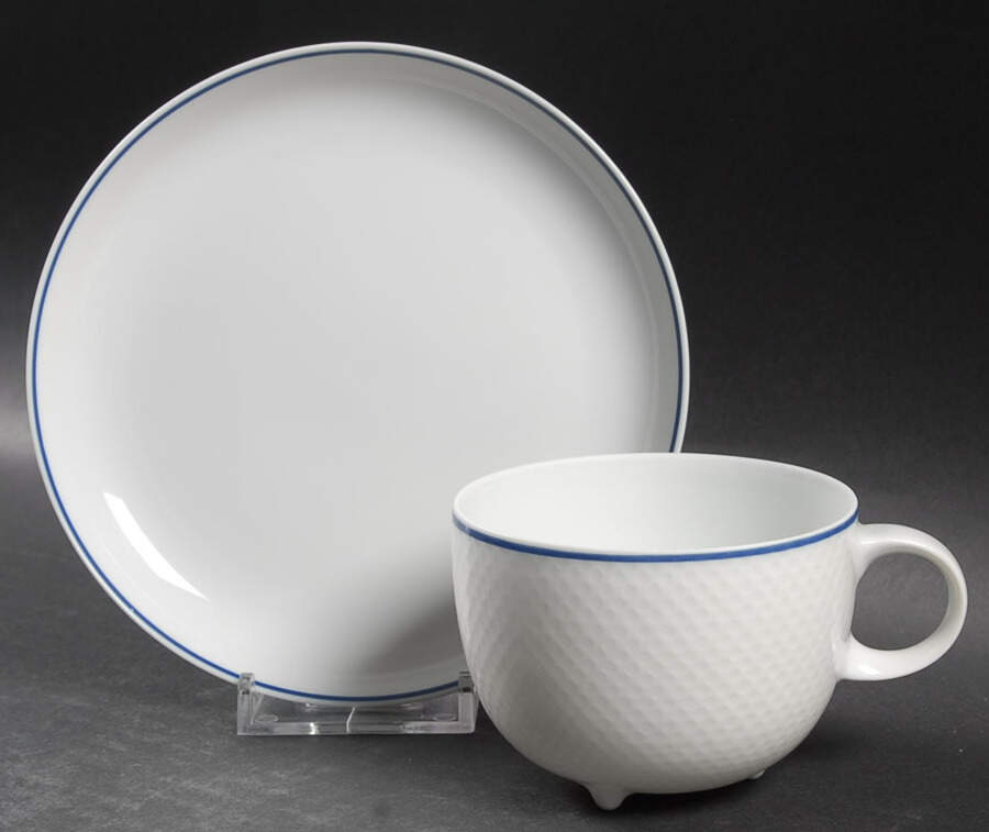 R1932 Footed Cup & Saucer Set by Rosenthal - Continental-1