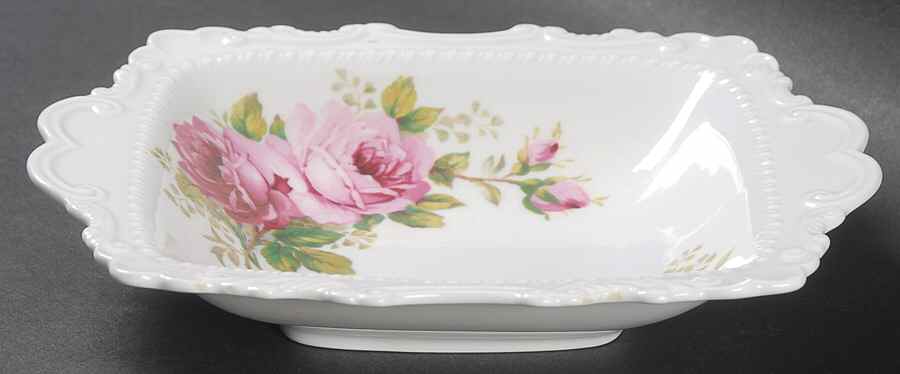American Beauty (Scalloped, No Trim) Bon Bon by Royal Albert-1