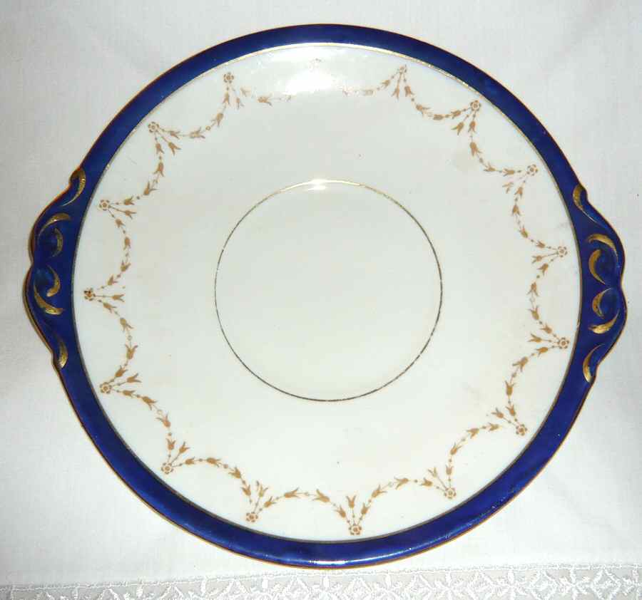 REE4 Handled Cake Plate by Regent (England)-1
