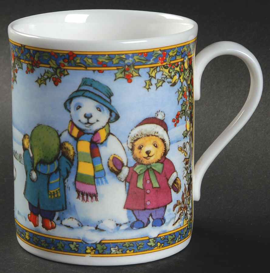 Teddy Bears Mug by Royal Worcester-1