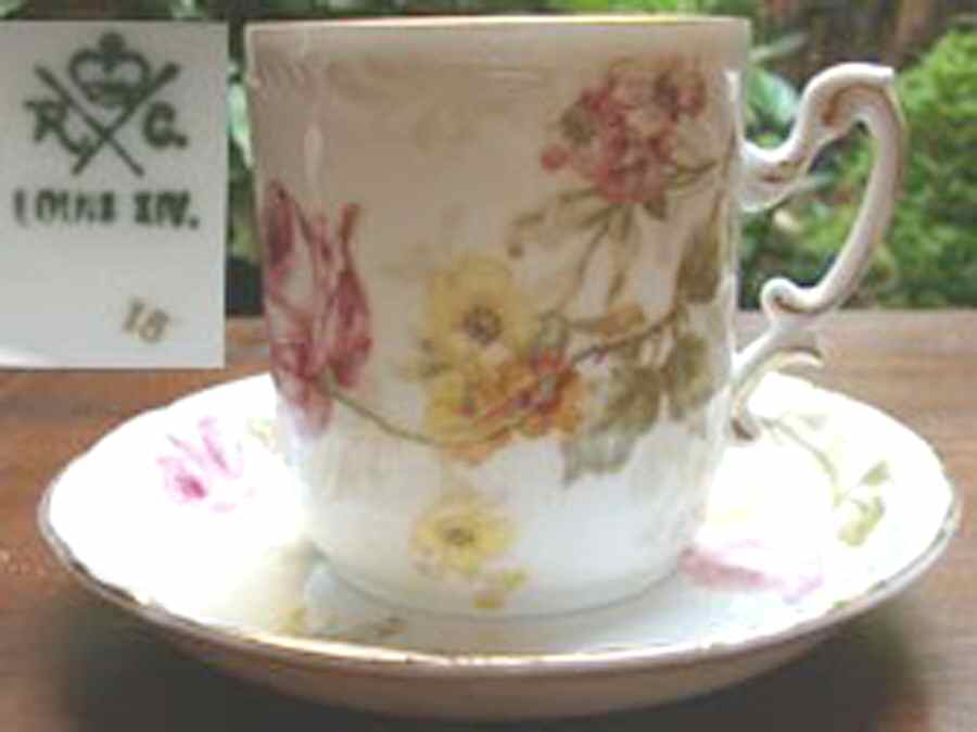 1039 Flat Cup & Saucer Set by Rosenthal - Continental-1