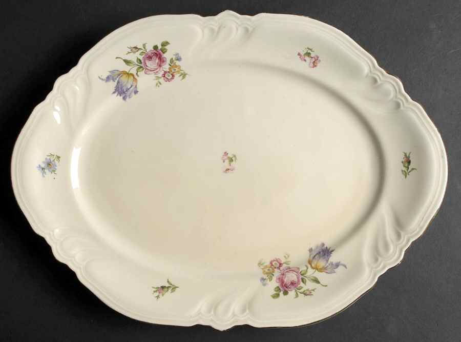 R2161 15" Oval Serving Platter by Rosenthal - Continental-1