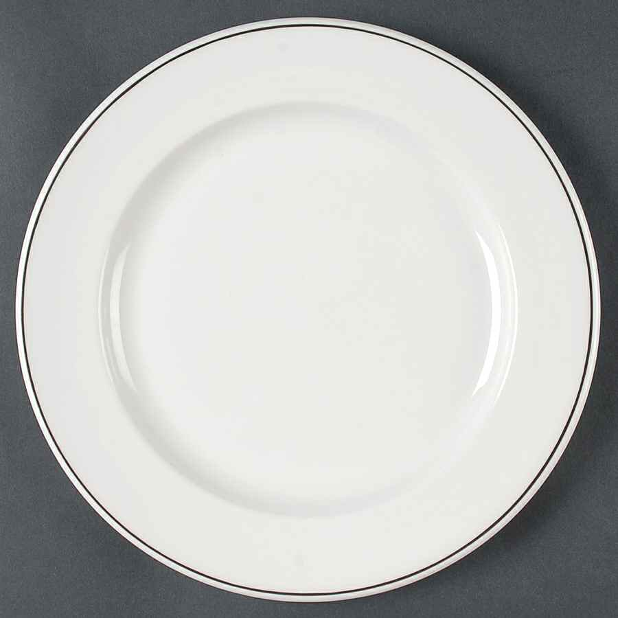 Capital Black Large Dinner Plate by Royal Doulton-1