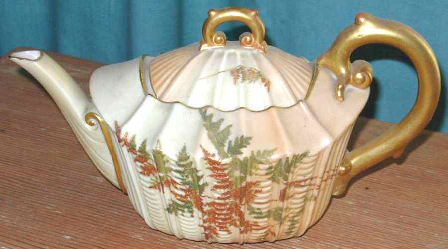 1183 Teapot & Lid by Royal Worcester-1