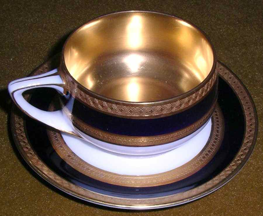 1719 Flat Cup & Saucer Set by Rosenthal - Continental-1