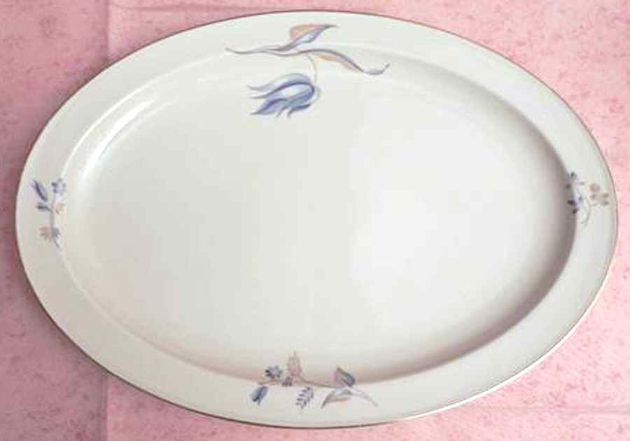 R2163 14" Oval Serving Platter by Rosenthal - Continental-1