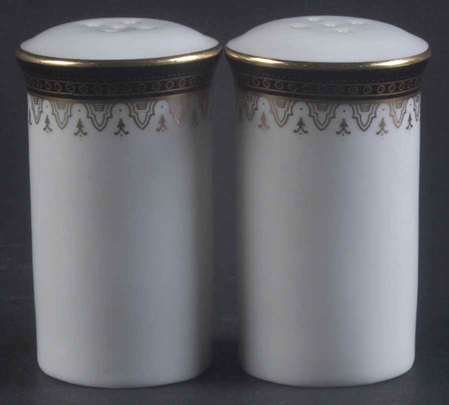 Braemar Gold Salt & Pepper Set by Royal Doulton-1