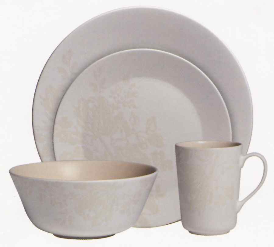 Bliss Cream Dinner Plate by Royal Doulton-1