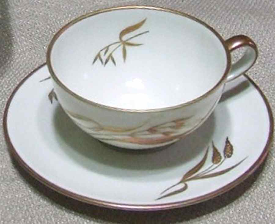 622 Flat Cup & Saucer Set by Rhenania-1