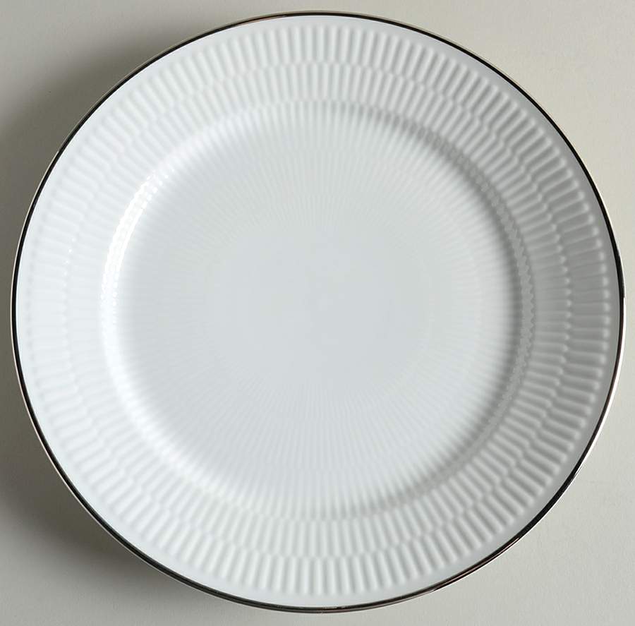 Platinum Dinner Plate by Royal Copenhagen-1