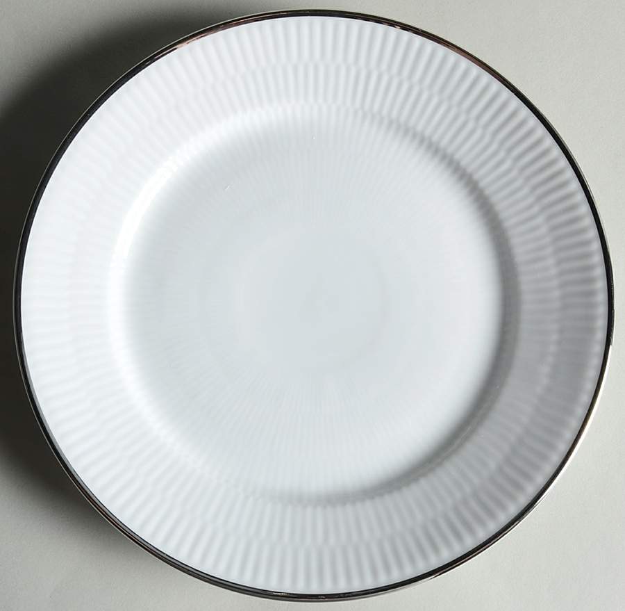 Platinum Luncheon Plate by Royal Copenhagen-1