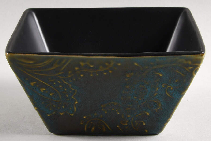 Paisley Blue Soup/Cereal Bowl by Roscher & Co-1