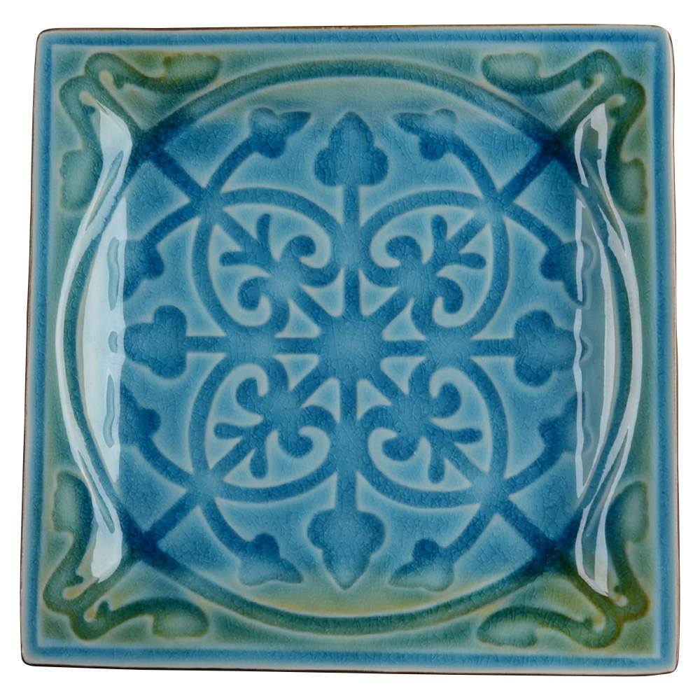 Lorelei Blue Salad Plate by Roscher & Co-1