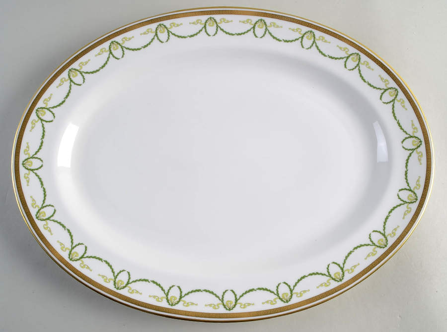 Titanic (Newer 2010) 16" Oval Serving Platter by Royal Crown Derby-1