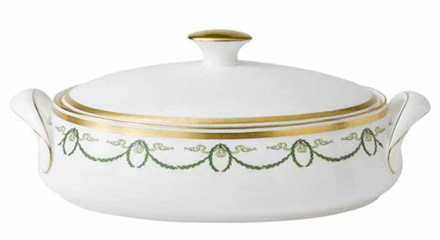 Titanic (Newer 2010) Round Covered Vegetable by Royal Crown Derby-1