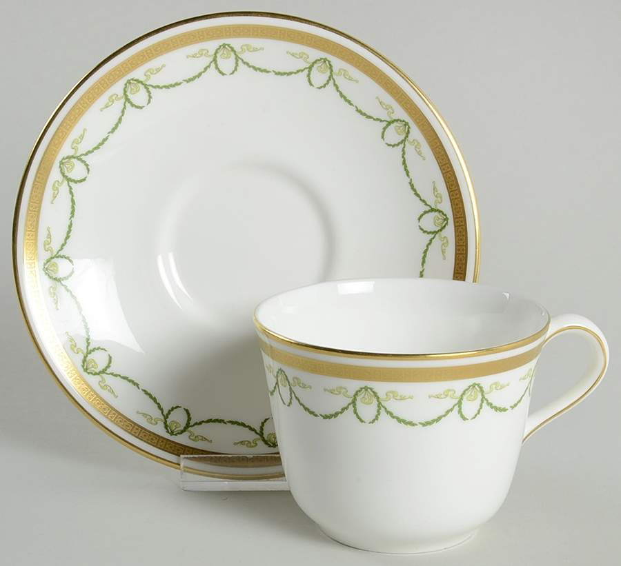 Titanic (Newer 2010) Flat Cup & Saucer Set by Royal Crown Derby-1