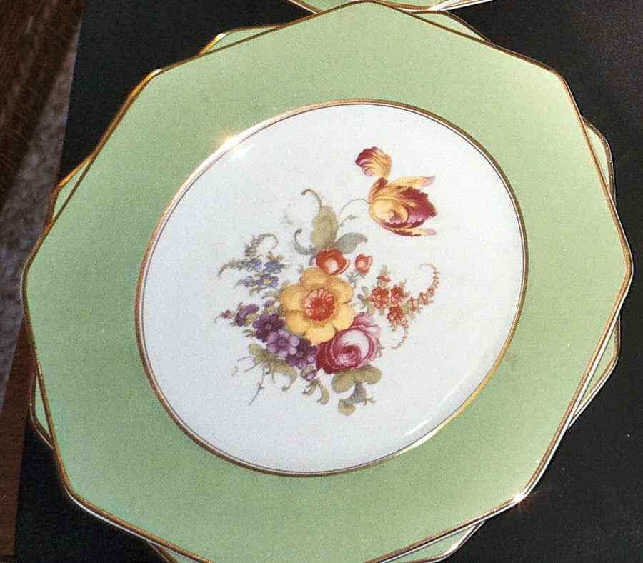 RXG4 Salad/Dessert Plate by Regal (England)-1