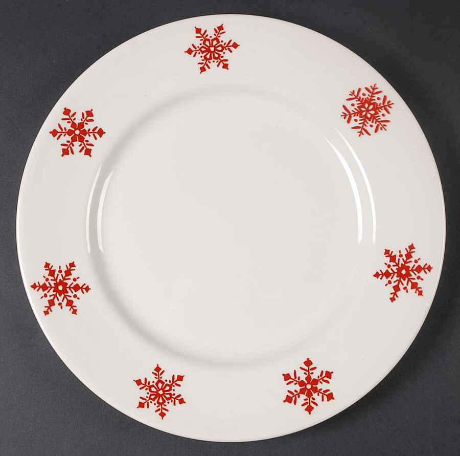 Snowflake Dinner Plate by Royal Stafford-1