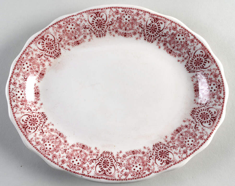 ROJ262 11" Oval Serving Platter by Royal Jackson-1