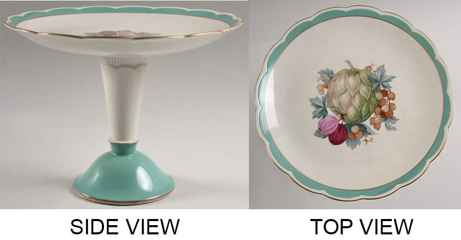 ROB435 Round Compote (Height X Width) by Royal Bayreuth-1