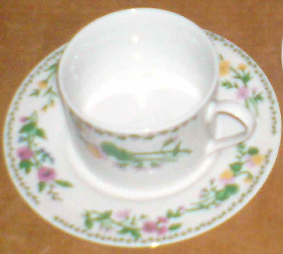 RNF57 Flat Cup & Saucer Set by Royal Norfolk-1